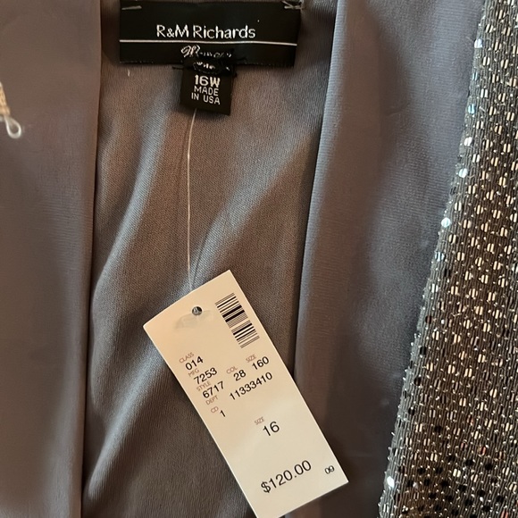 NWT - R&M Richard’s Woman sequin top with attached jacket. - Picture 7 of 7